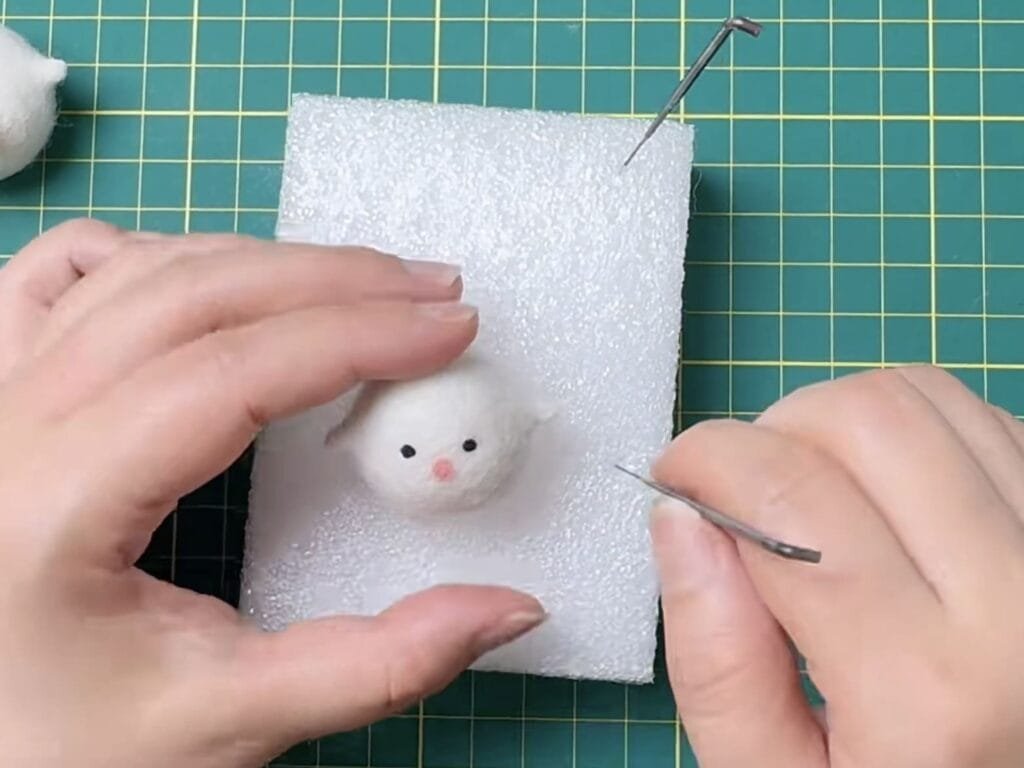 Needle felt table 1